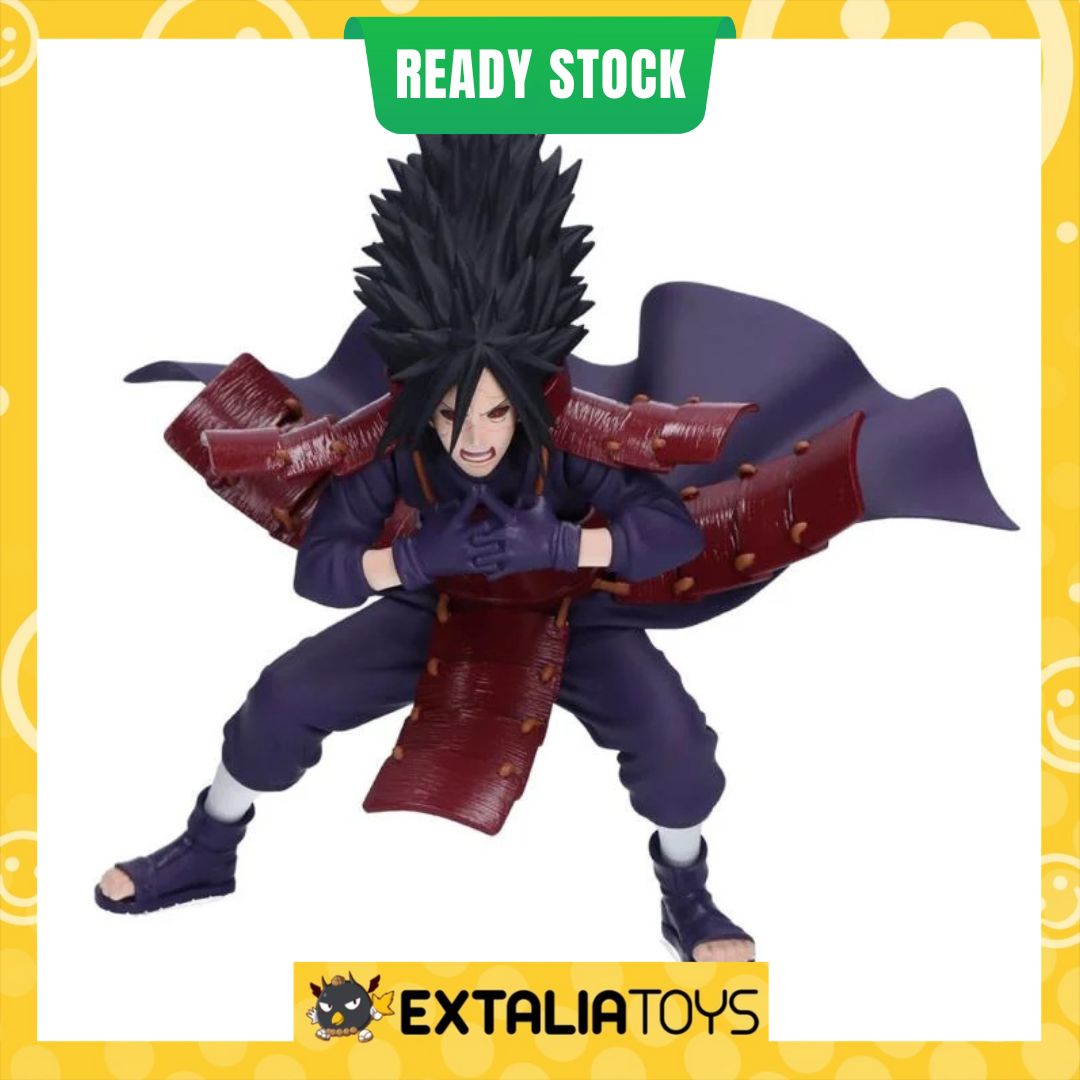 BANPRESTO VIBRATION STARS FIGURE UCHIHA MADARA - NARUTO BANPRESTO VIBRATION STARS FIGURE UCHIHA MADARA - NARUTO
